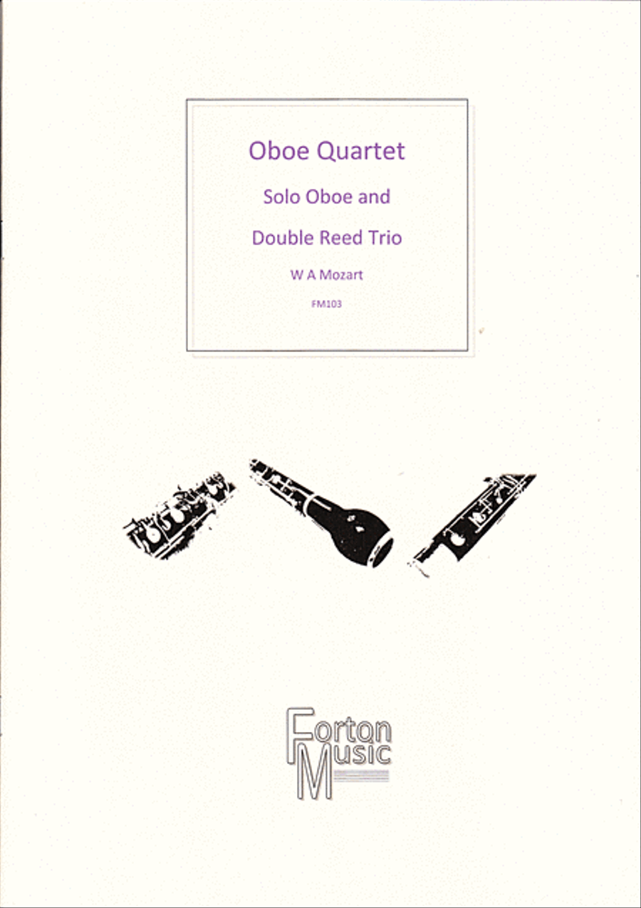 Oboe Quartet Woodwind Trio scores gallery preview page 1