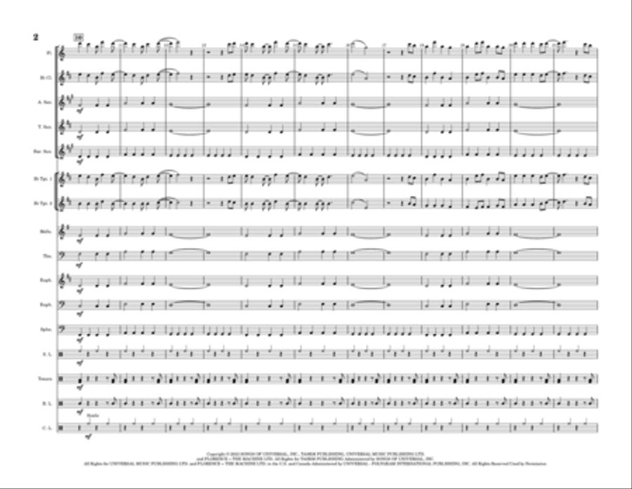 Florida!!! Marching Band scores gallery preview page 2