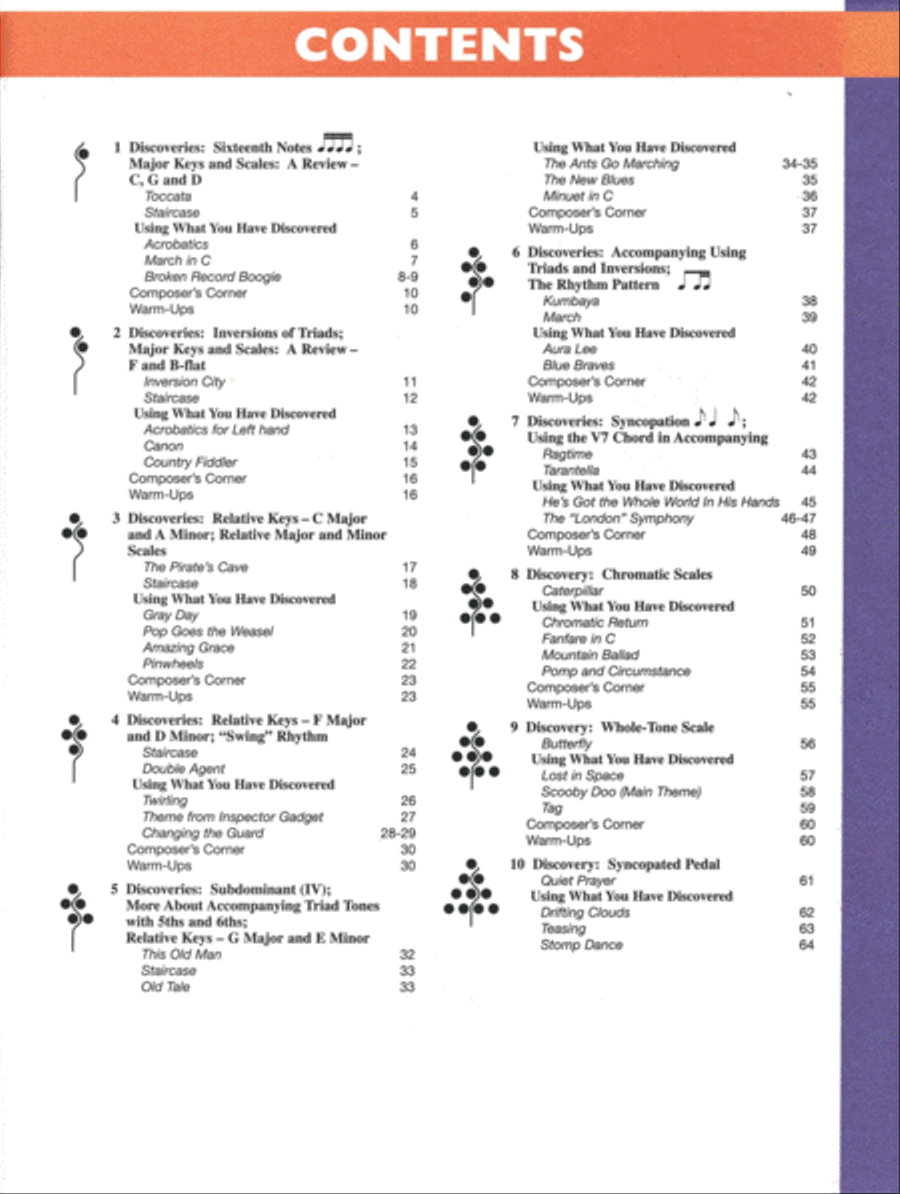 The Music Tree Student's Book Piano Method scores gallery preview page 4