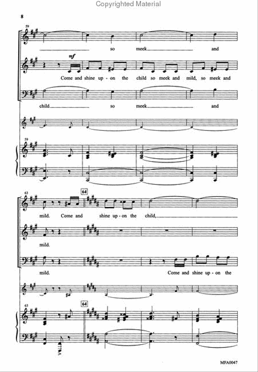 Fum, Fum, Fum 4-Part scores gallery preview page 3