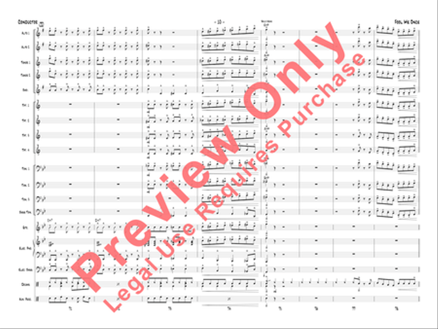 Fool Me Once Jazz Ensemble scores gallery preview page 13