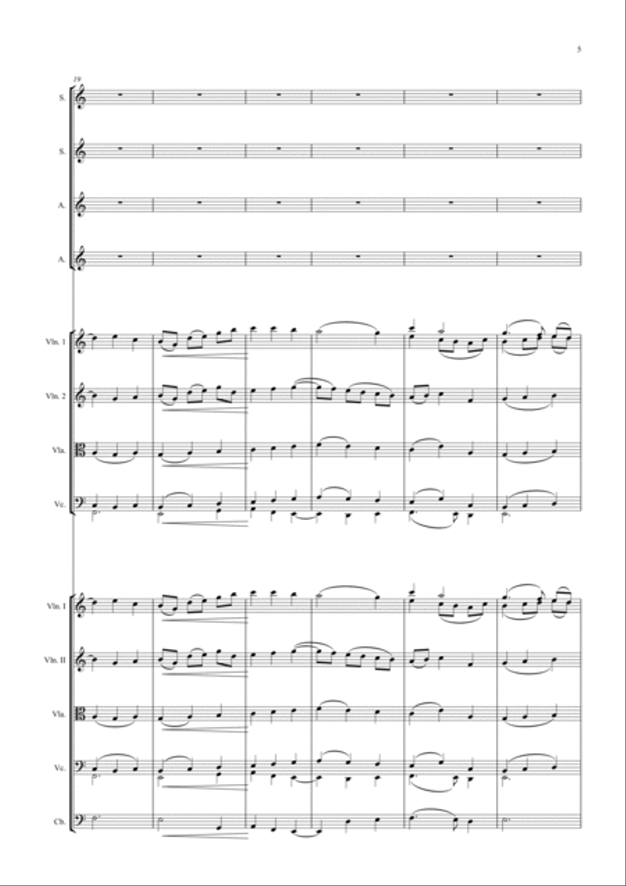Thou Who Wast Rich Beyond All Splendour Choir scores gallery preview page 5