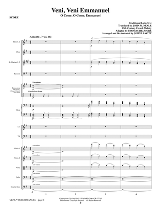What Sweeter Music (A Cantata For Christmas) - Full Score