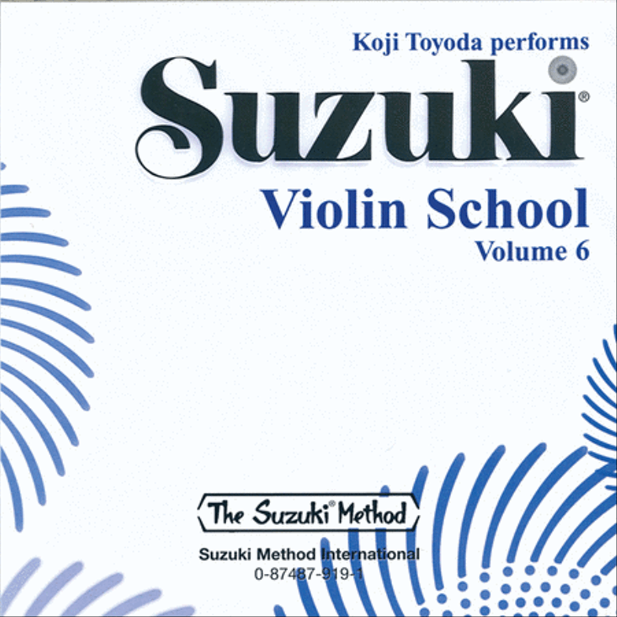 Suzuki Violin School, Volume 6 String Methods scores gallery preview page 1