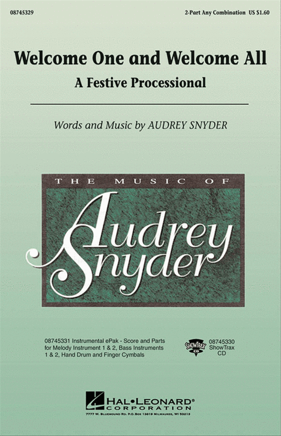 Welcome One and Welcome All - A Festive Processional Choir scores gallery preview page 1