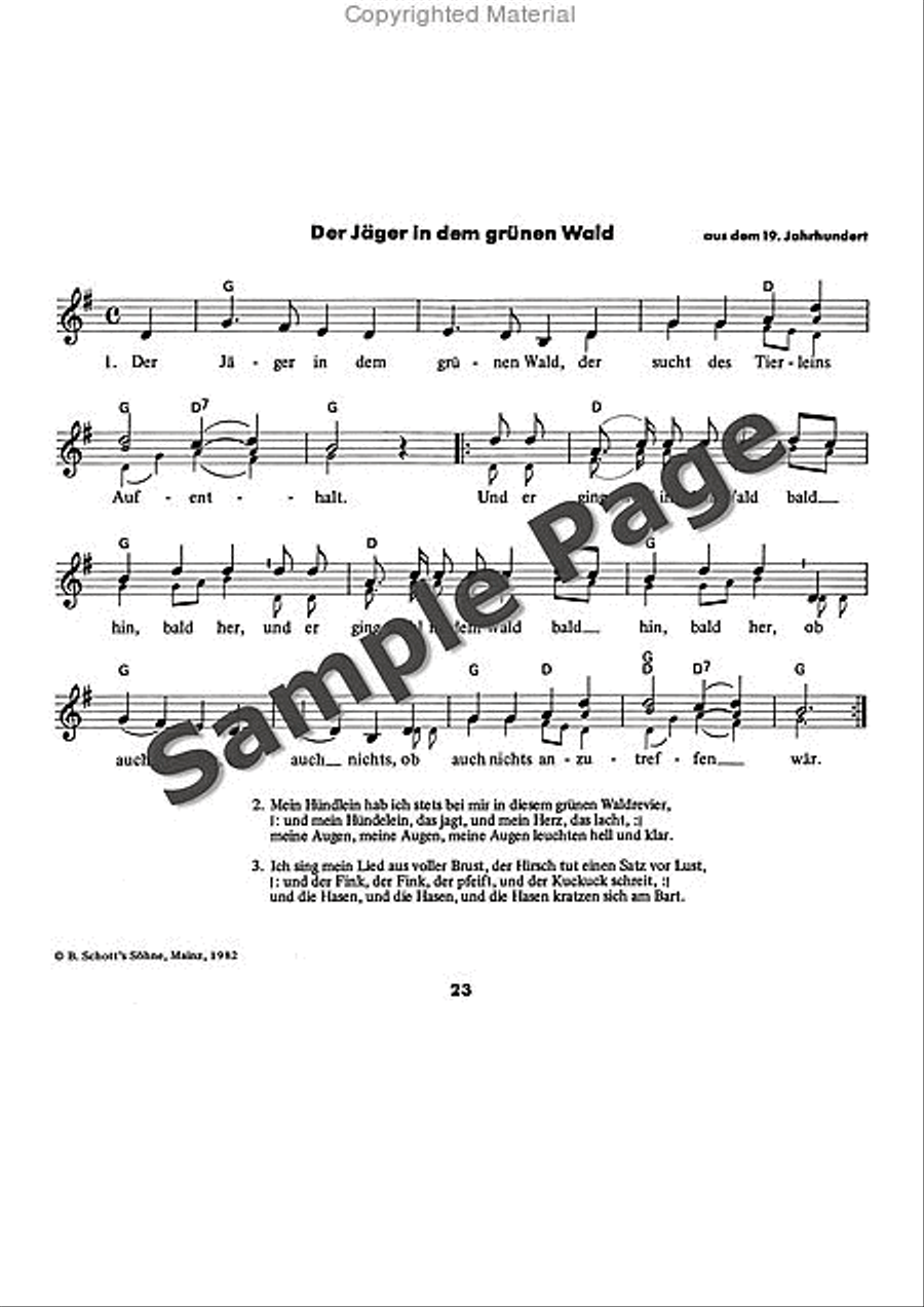 Es tonen die Lieder Recorder scores gallery preview page 24