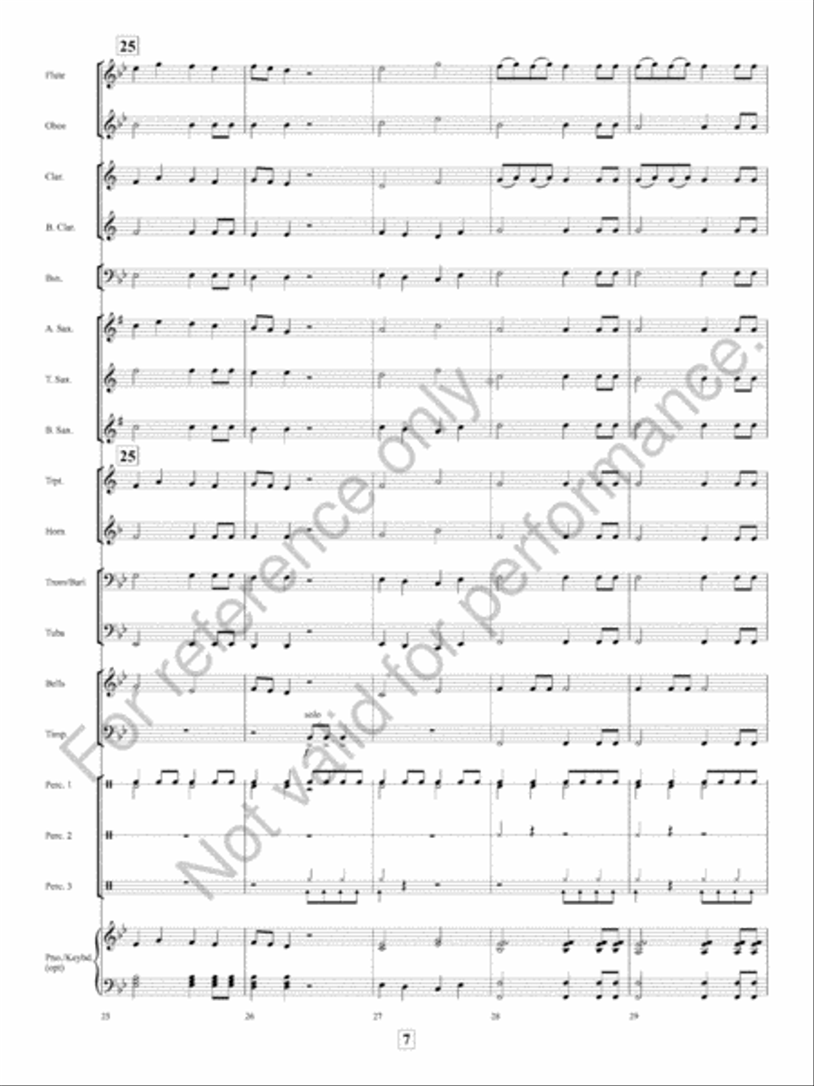 March A Doodle Dandy Concert Band scores gallery preview page 8