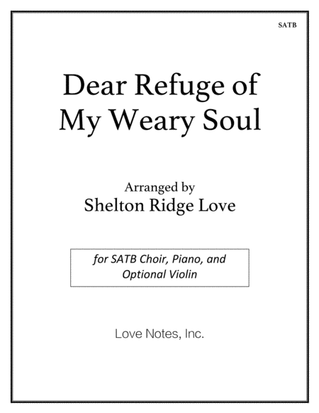 Dear Refuge of My Weary Soul image number null
