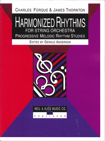 Harmonized Rhythms For Strings - String Bass