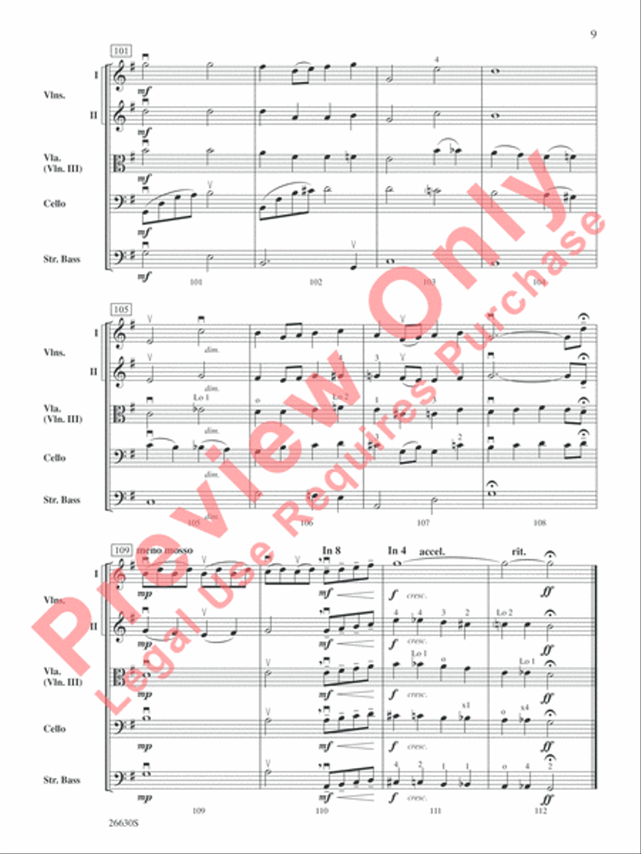 Follow the Rainbow Follow the Rainbow String Orchestra scores gallery preview page 10