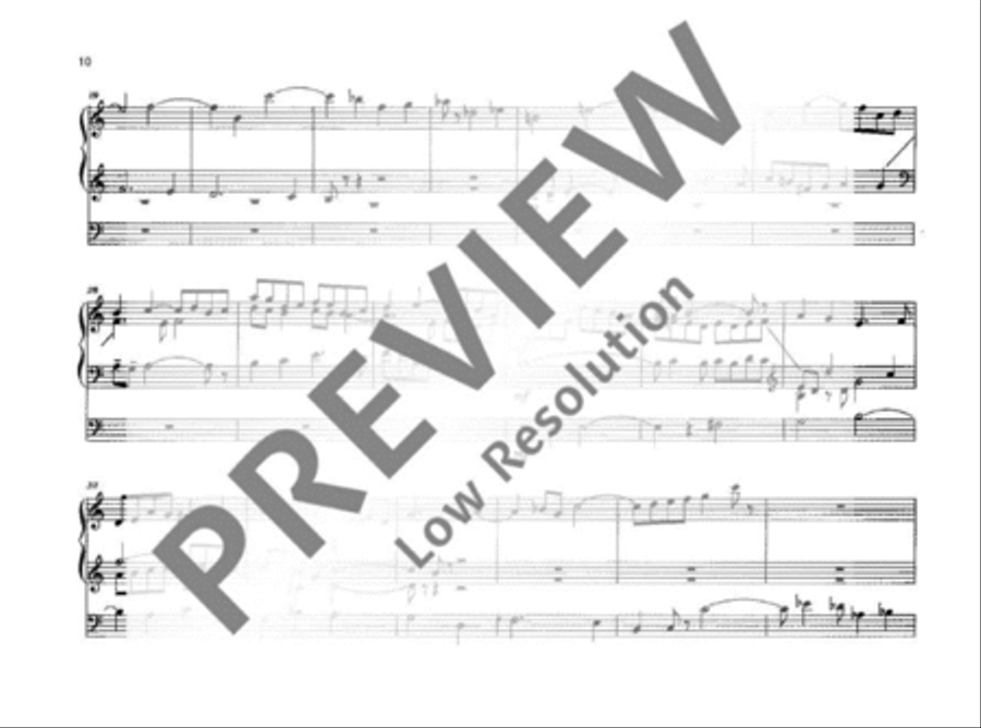 Lydische Toccata und Fuge Organ scores gallery preview page 11