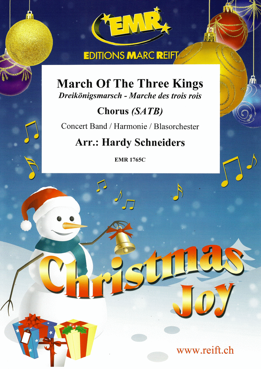 March Of The Three Kings (Chorus SATB)