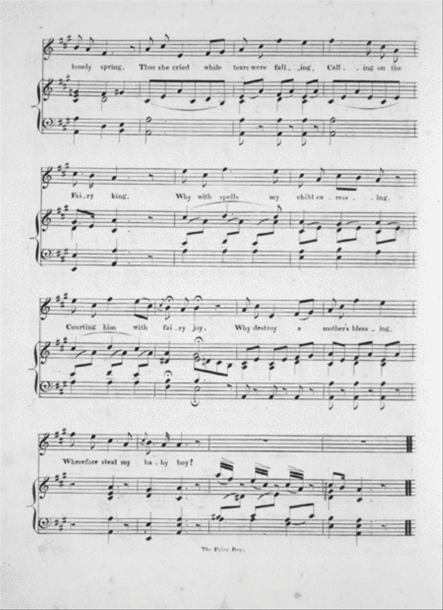 The Fairy Boy Voice scores gallery preview page 2