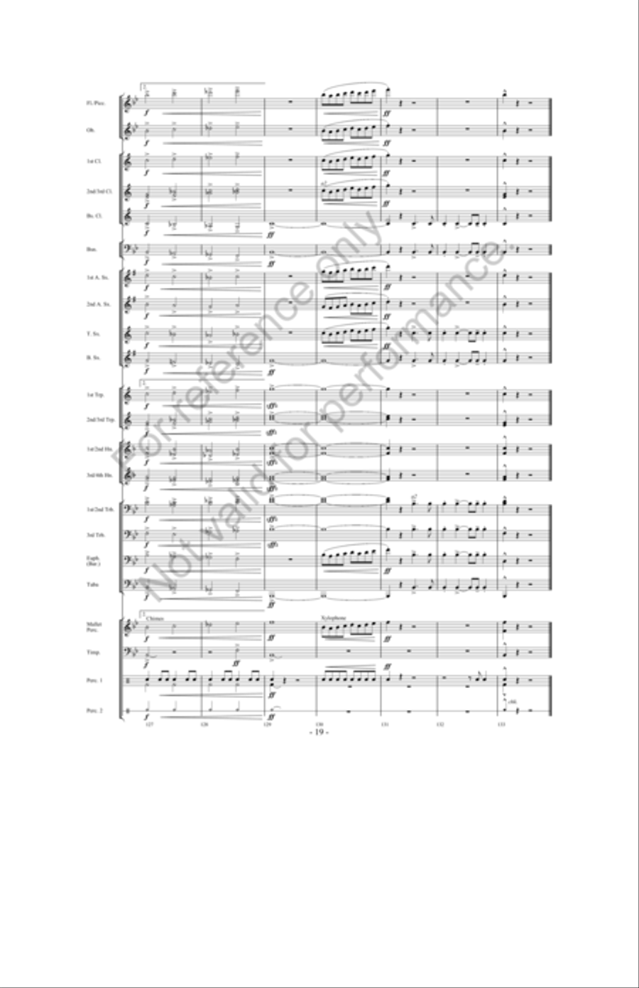 March Jubilee March Jubilee Concert Band scores gallery preview page 18