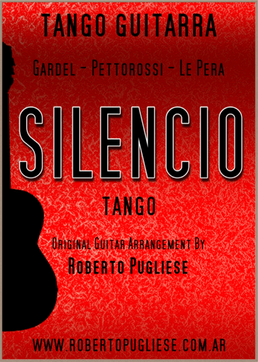 Silencio - Tango guitar Classical Guitar scores gallery preview page 1