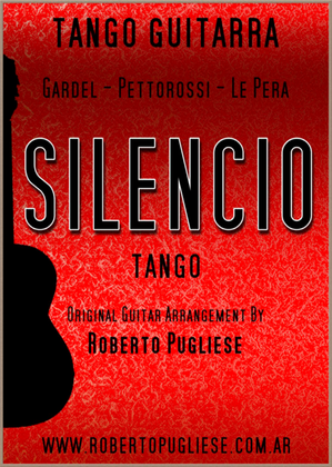 Book cover for Silencio - Tango guitar