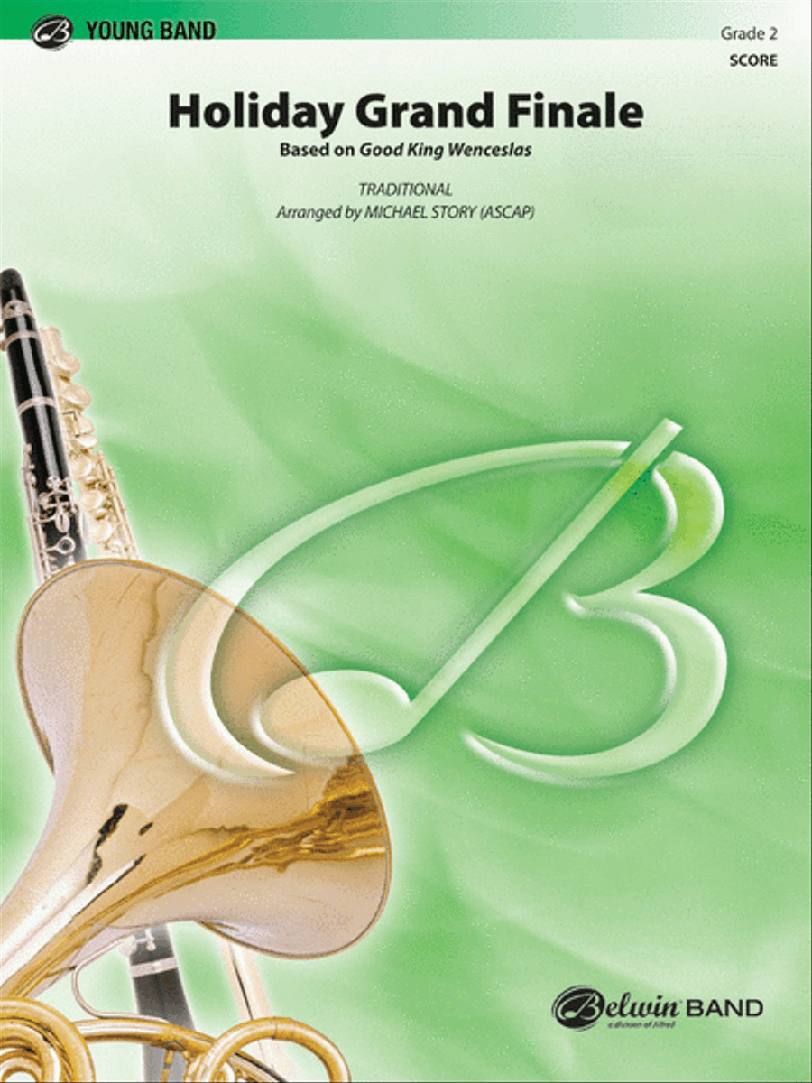 Holiday Grand Finale (Based on Good King Wenceslas) Concert Band scores gallery preview page 1