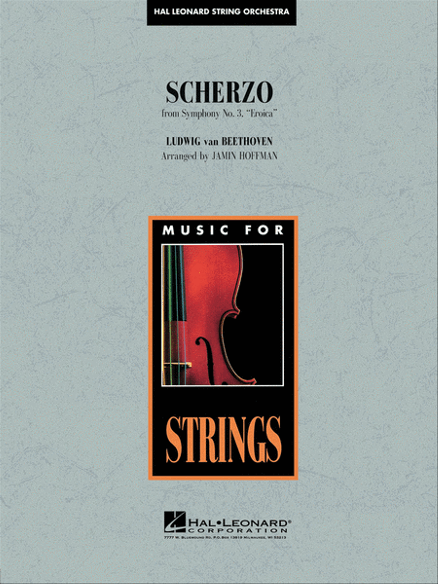 Scherzo from Symphony No. 3 - Eroica String Orchestra scores gallery preview page 1
