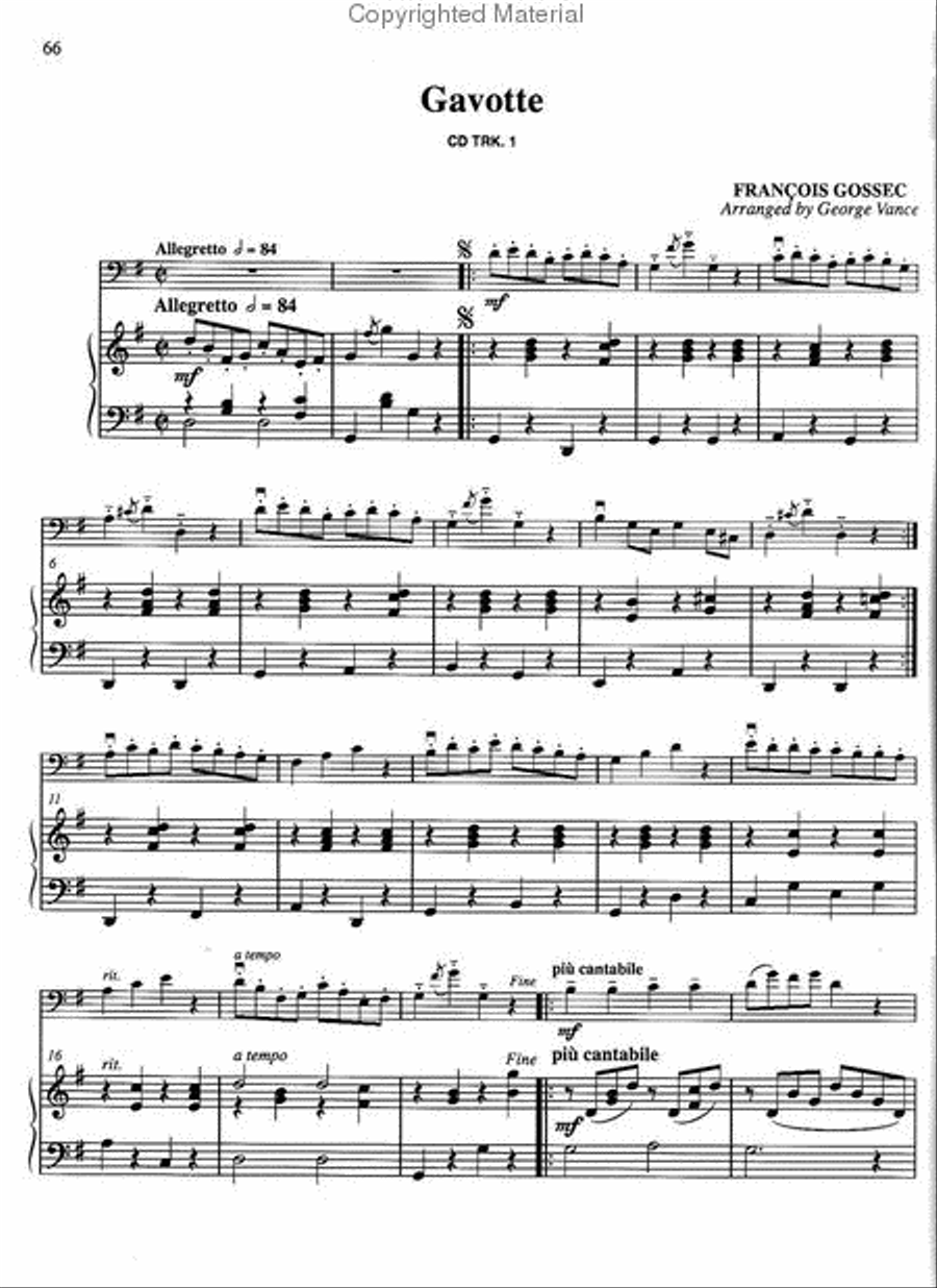 Progressive Repertoire Progressive Repertoire Double Bass scores gallery preview page 2