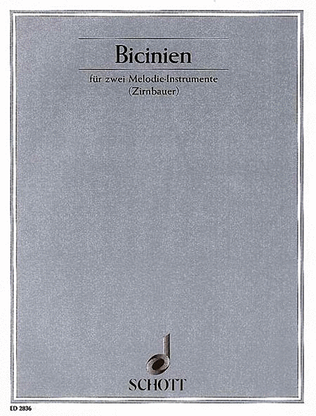 Book cover for Bicinien