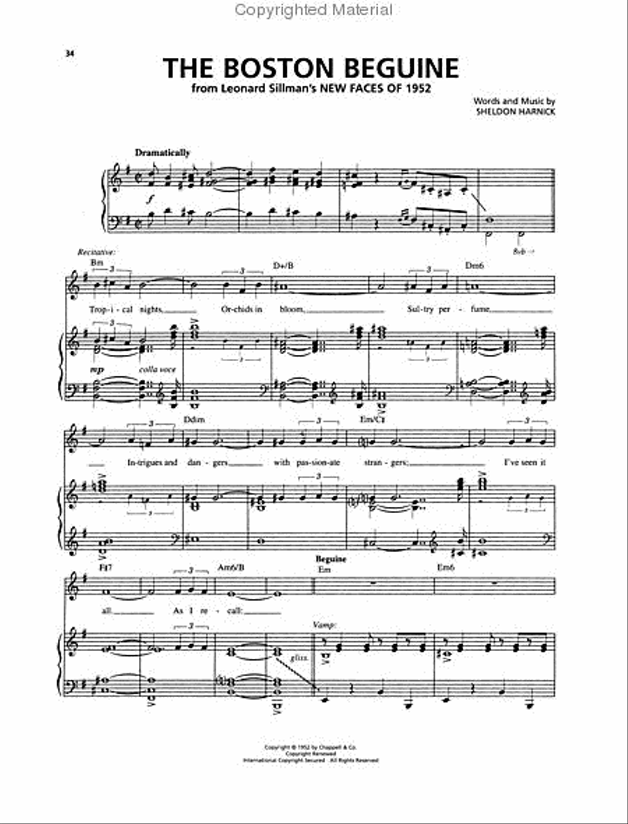 The Sheldon Harnick Songbook Piano, Vocal, Guitar scores gallery preview page 4
