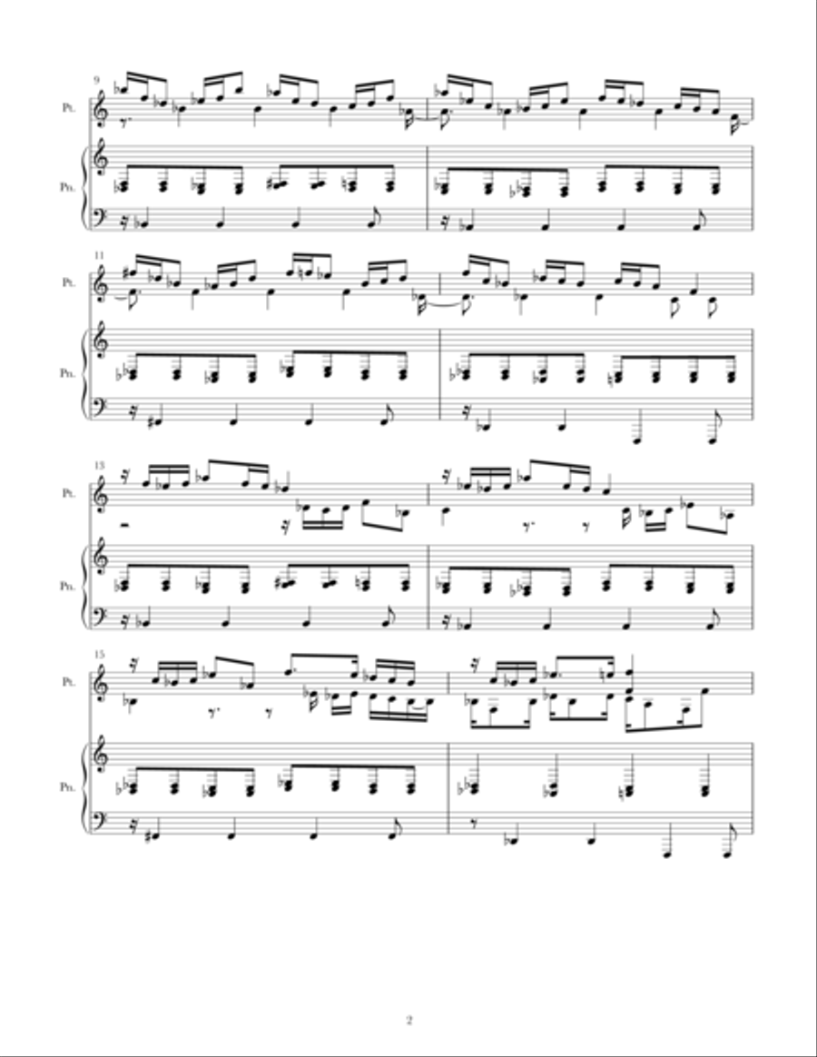 In Between Sleep Piano Solo scores gallery preview page 2