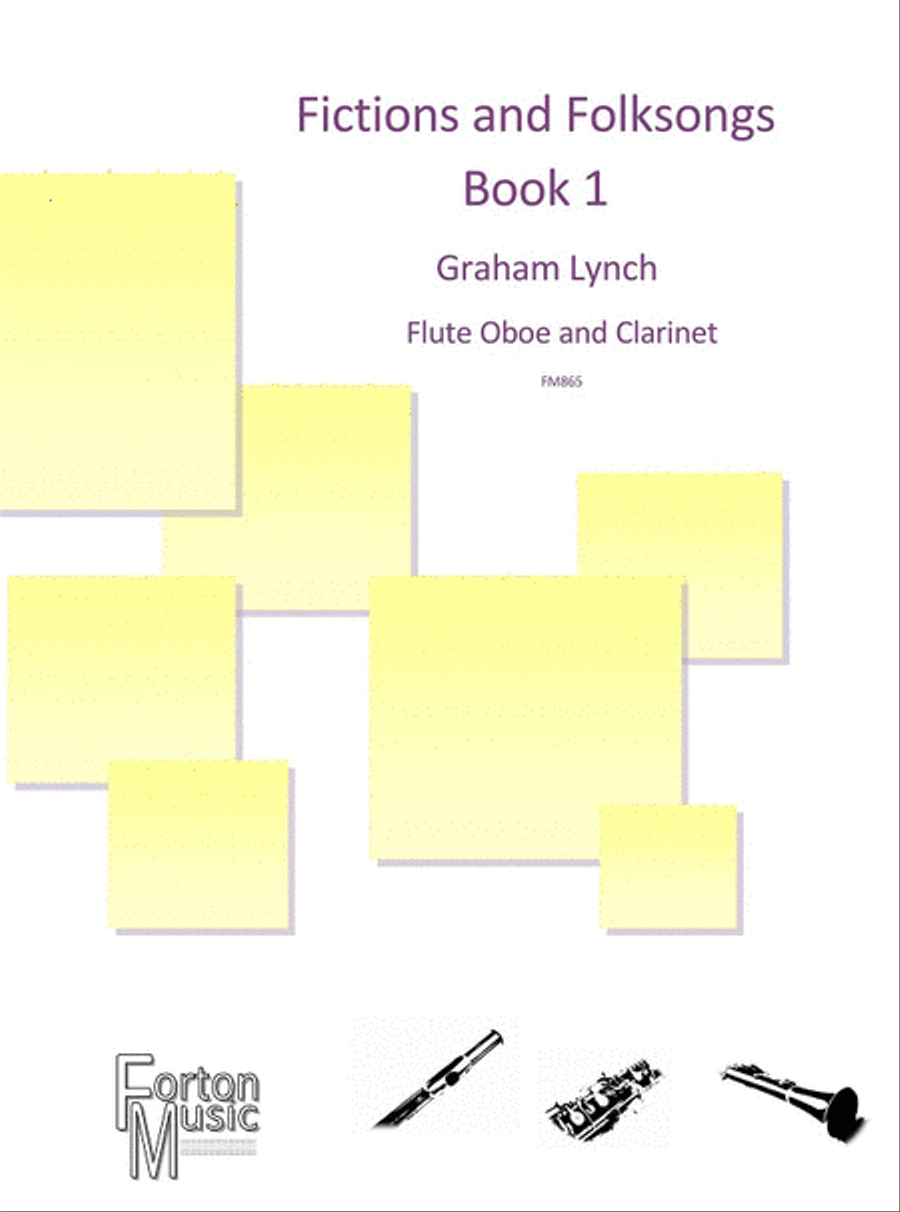Fictions and folksongs Book 1 Clarinet scores gallery preview page 1