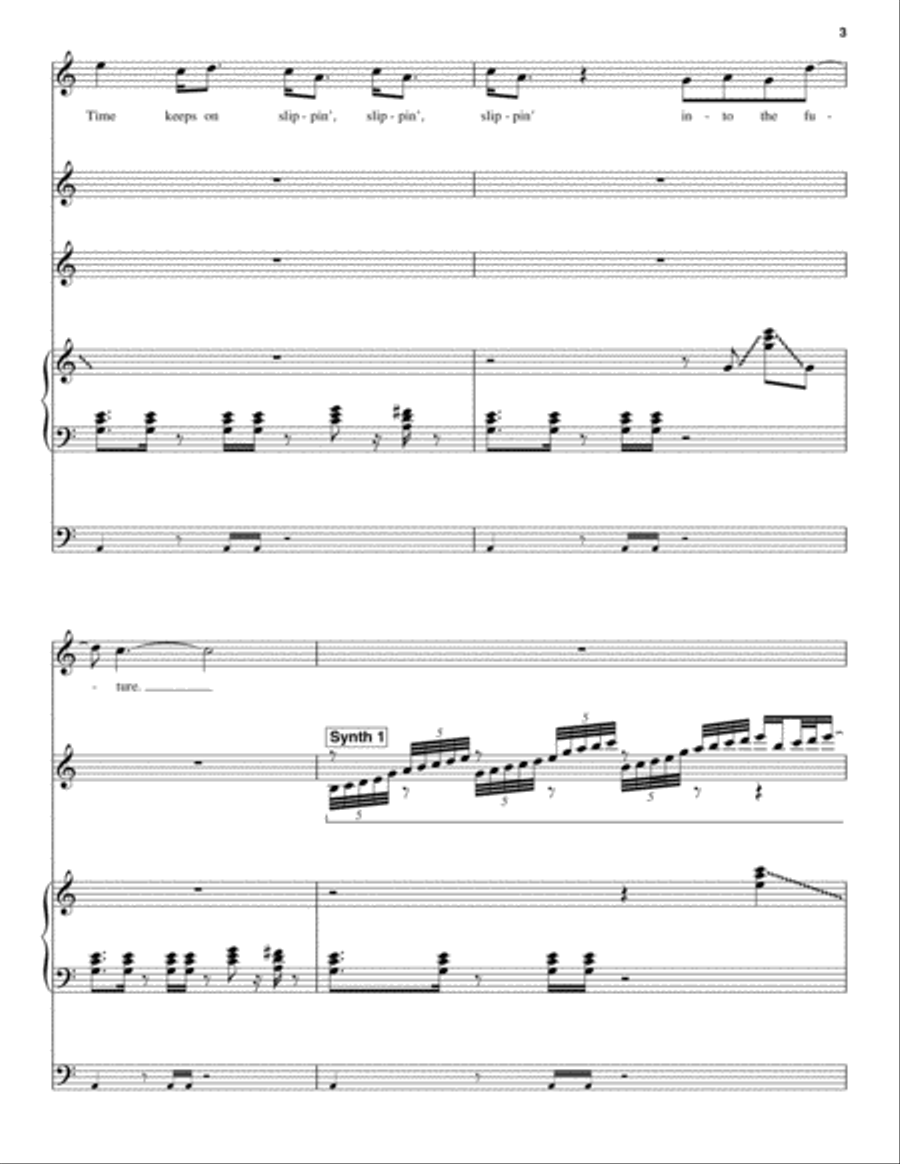 Fly Like An Eagle Piano scores gallery preview page 3