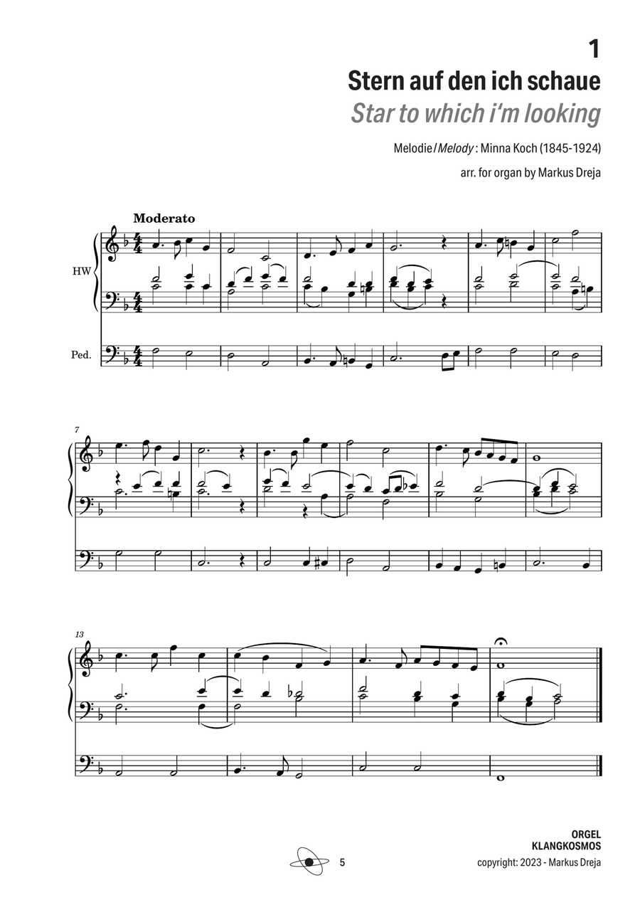 15 Präludien und Intonationen zu bekannten Kirchenchorälen 