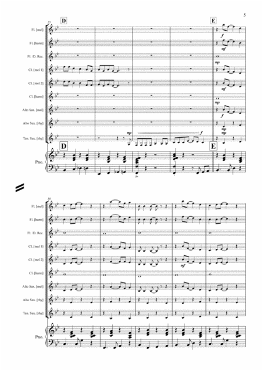 King Of The Road Small Ensemble scores gallery preview page 5