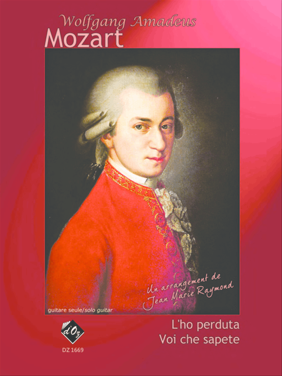 L’ho Perduta / Voi Che Sapete Classical Guitar scores gallery preview page 1