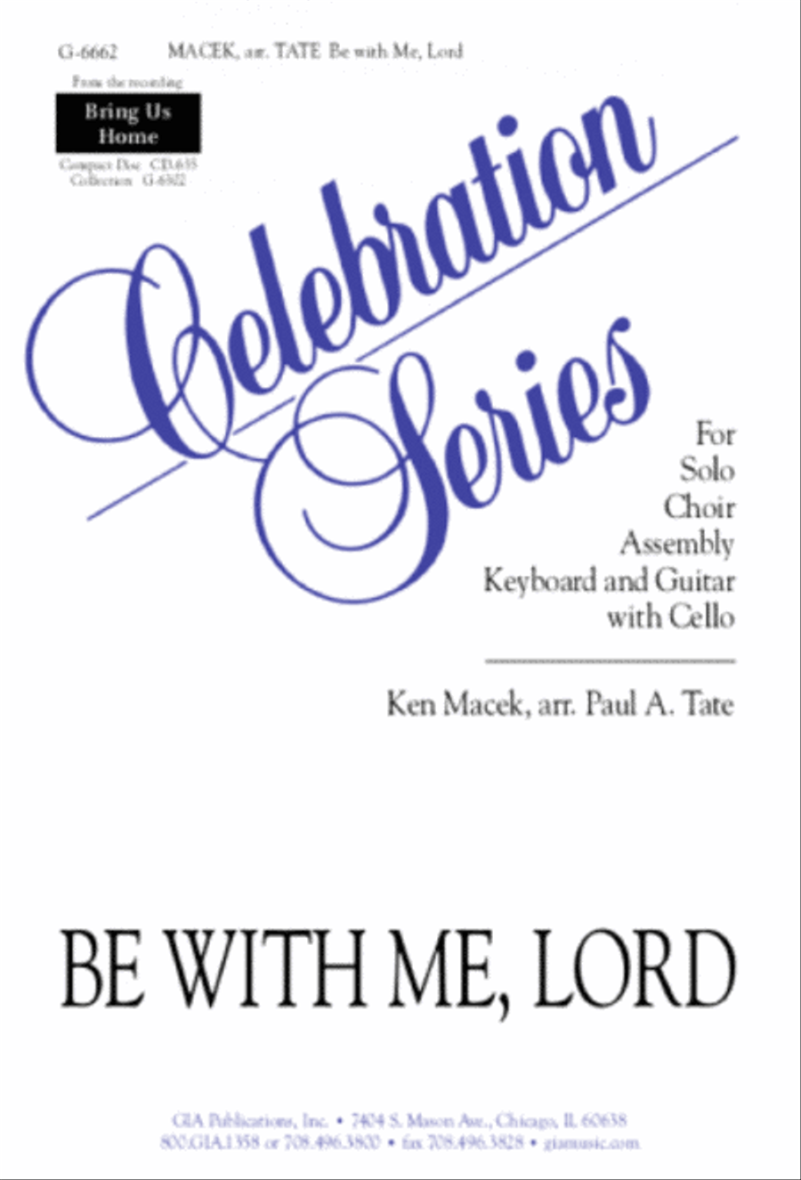 Be with Me, Lord - Guitar edition Guitar scores gallery preview page 1