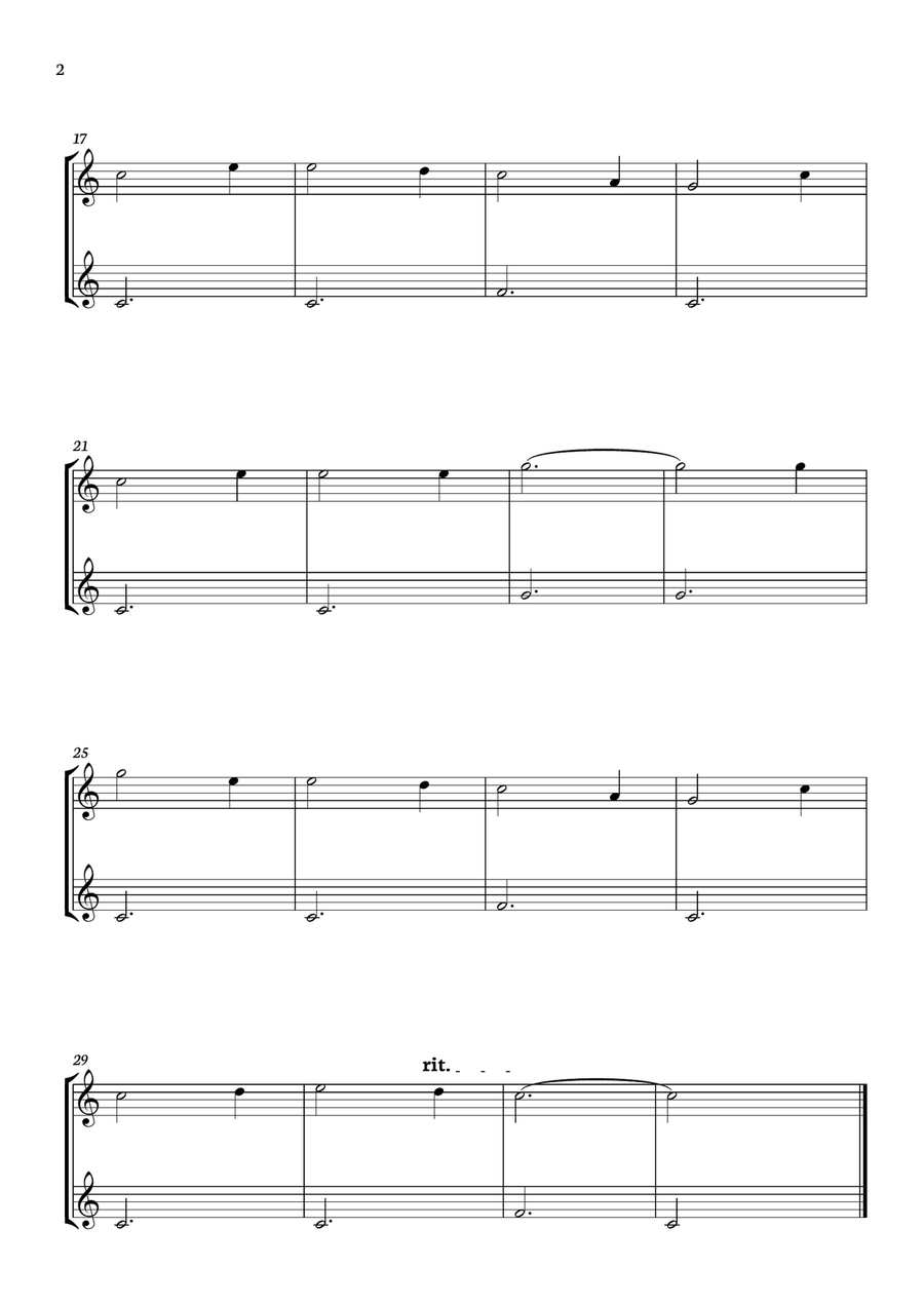 Amazing Grace Acoustic Guitar scores gallery preview page 2