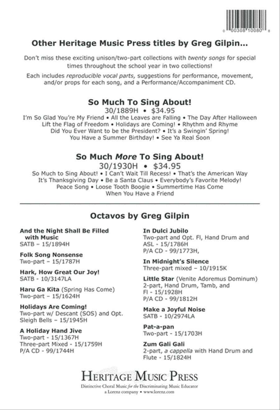 Everybody's Favorite Melody! 2-Part scores gallery preview page 13