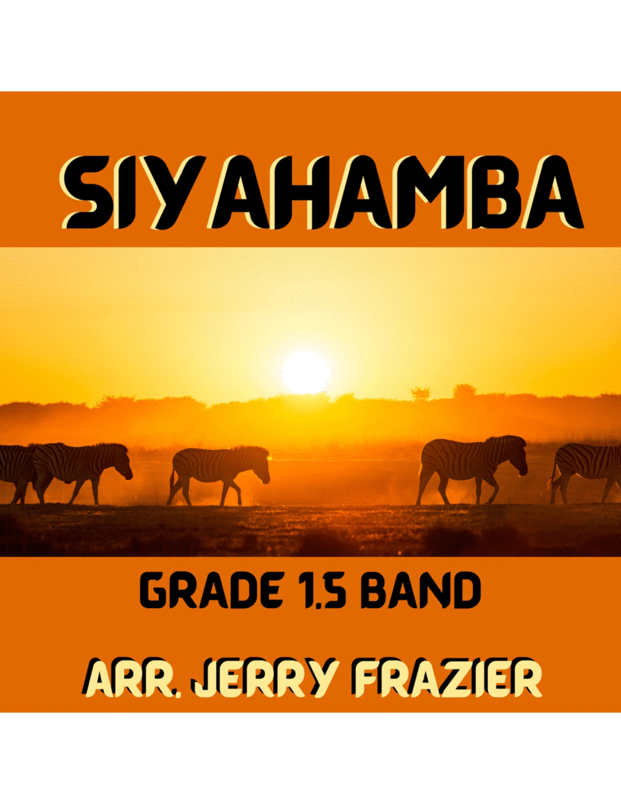 Siyahamba Siyahamba Concert Band scores gallery preview page 1