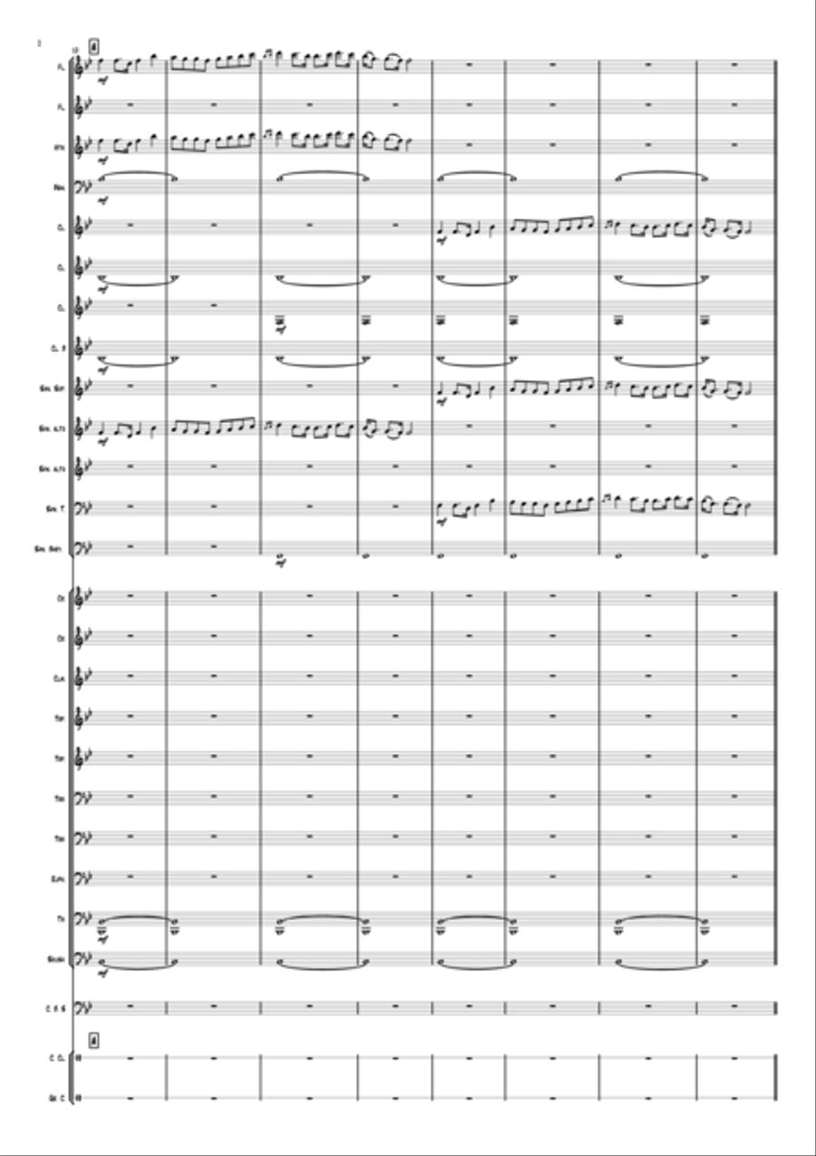 La marche de Robert Bruce Concert Band scores gallery preview page 2