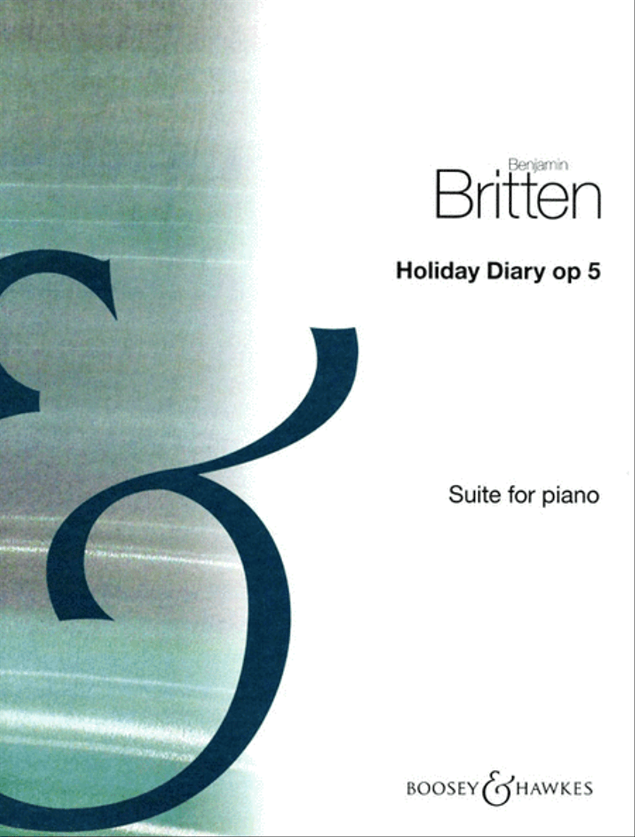 Holiday Diary, Op. 5 Piano Solo scores gallery preview page 1