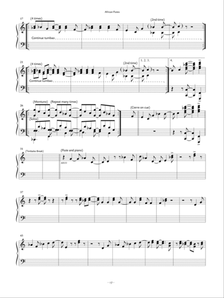 The Music of Clare Fischer Small Ensemble scores gallery preview page 3