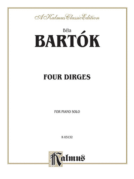 Bela Bartok : Four Nenies, Op. 8