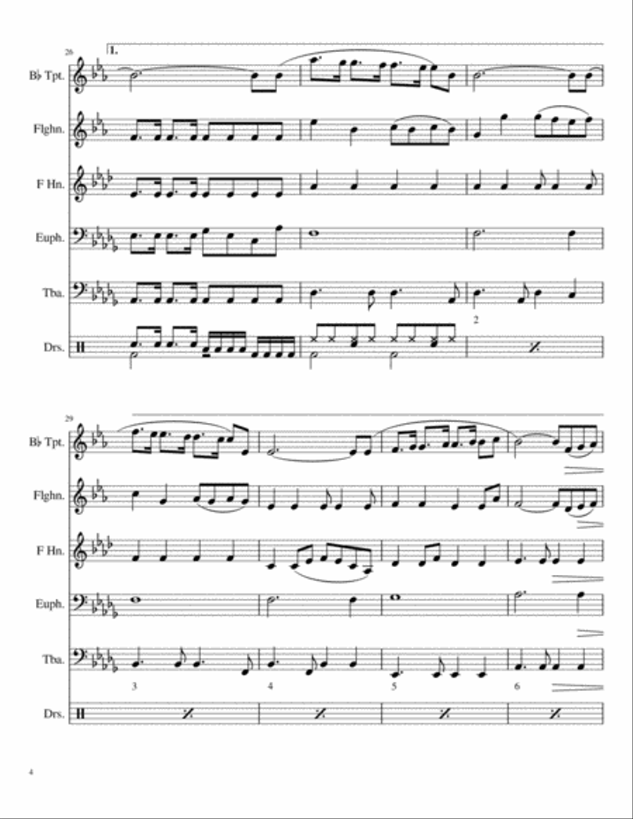 Solitaire Small Ensemble scores gallery preview page 4