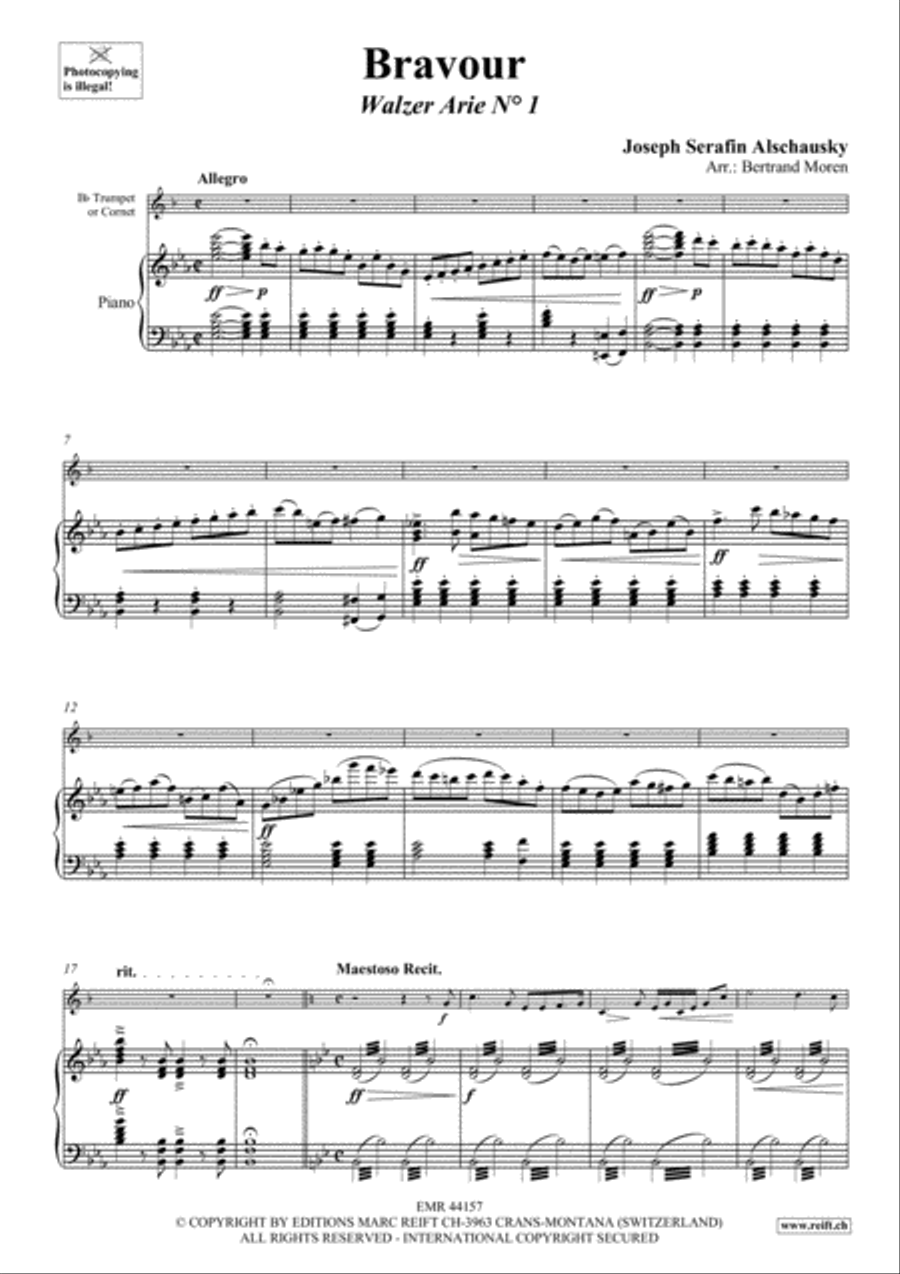 Bravour Cornet scores gallery preview page 4