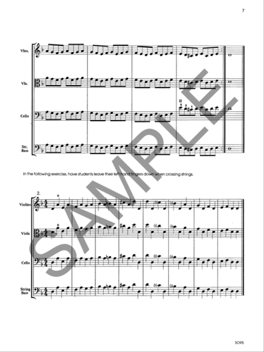 Toccatina - Score String Orchestra scores gallery preview page 7