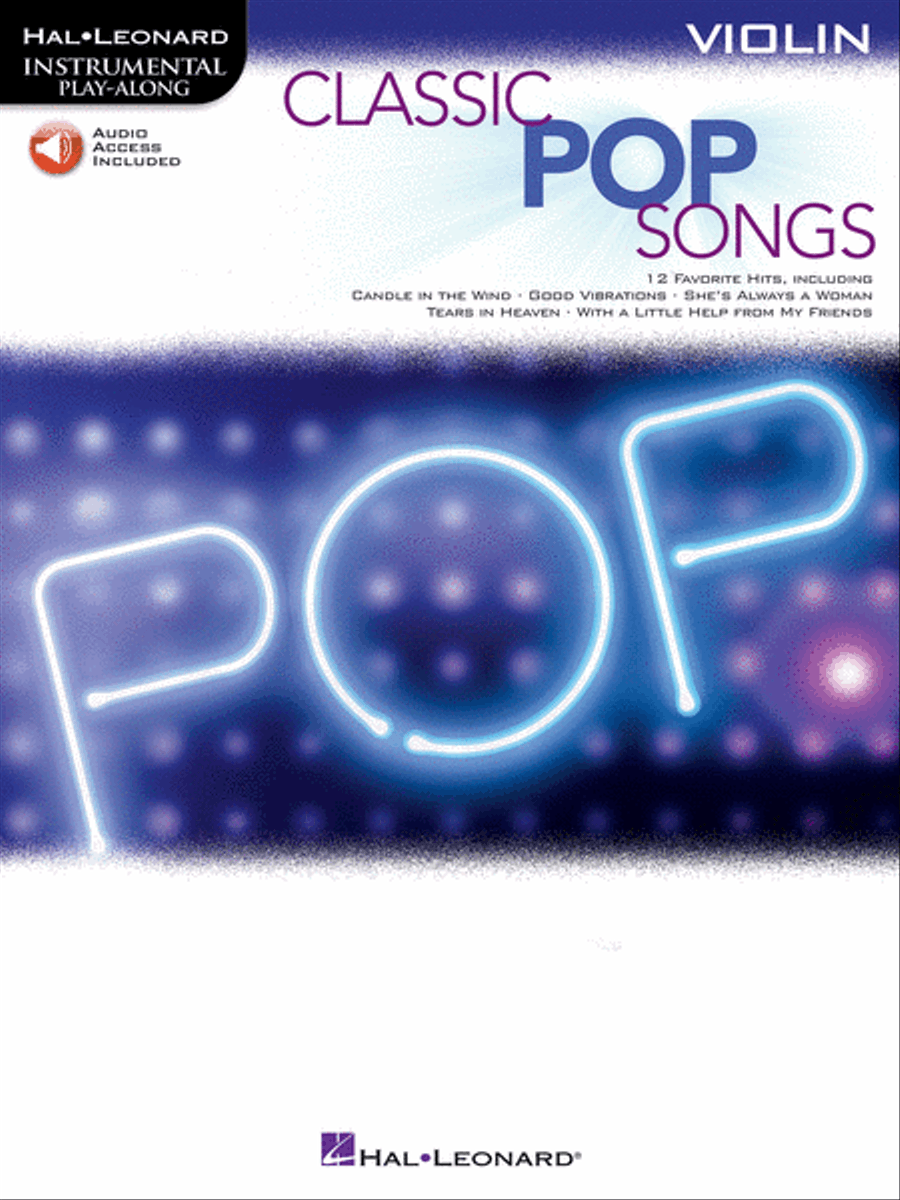 Classic Pop Songs Violin Solo scores gallery preview page 1