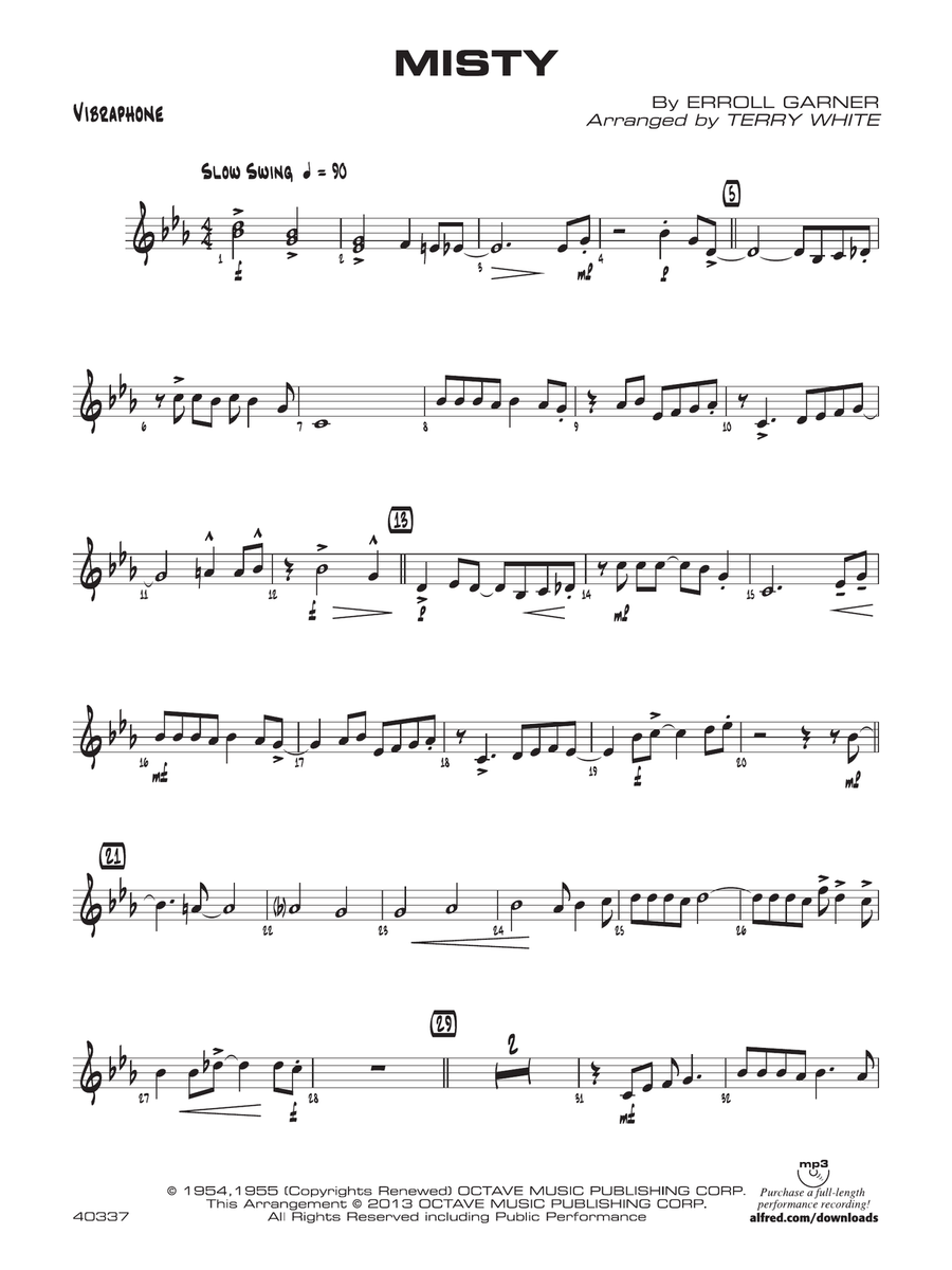 Misty: Vibraphone