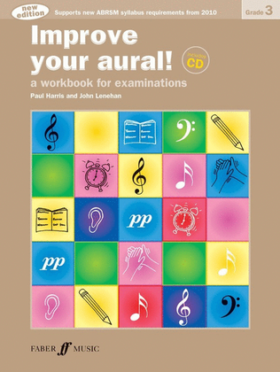 Book cover for Improve Your Aural! Grade 3 Book/CD
