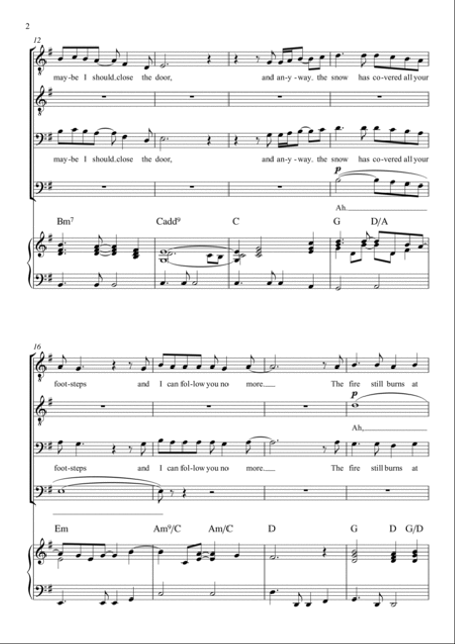 A Winter's Tale A Winter's Tale TTBB scores gallery preview page 2