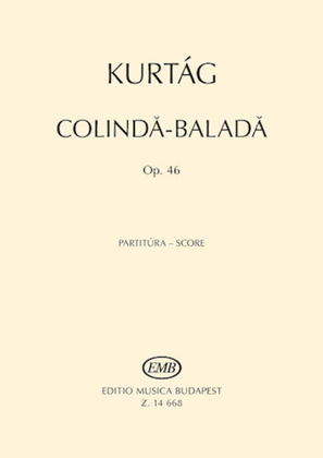 Book cover for Colinda-balad? Op. 46