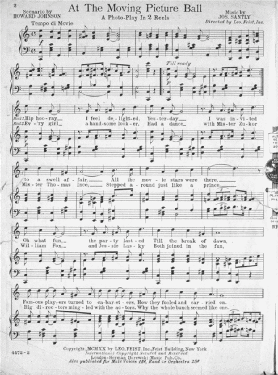 At the Moving Picture Ball Voice scores gallery preview page 2