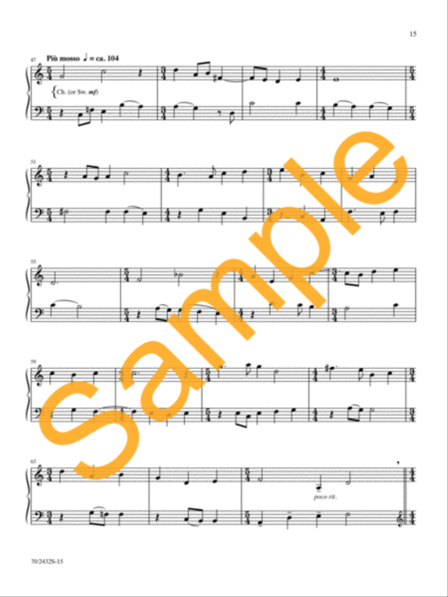 An Array of Voluntaries Organ Solo scores gallery preview page 12