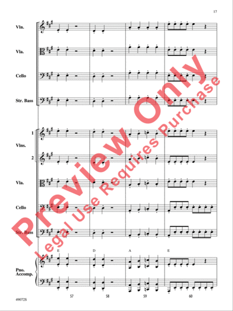 Arizona Sun String Orchestra scores gallery preview page 18